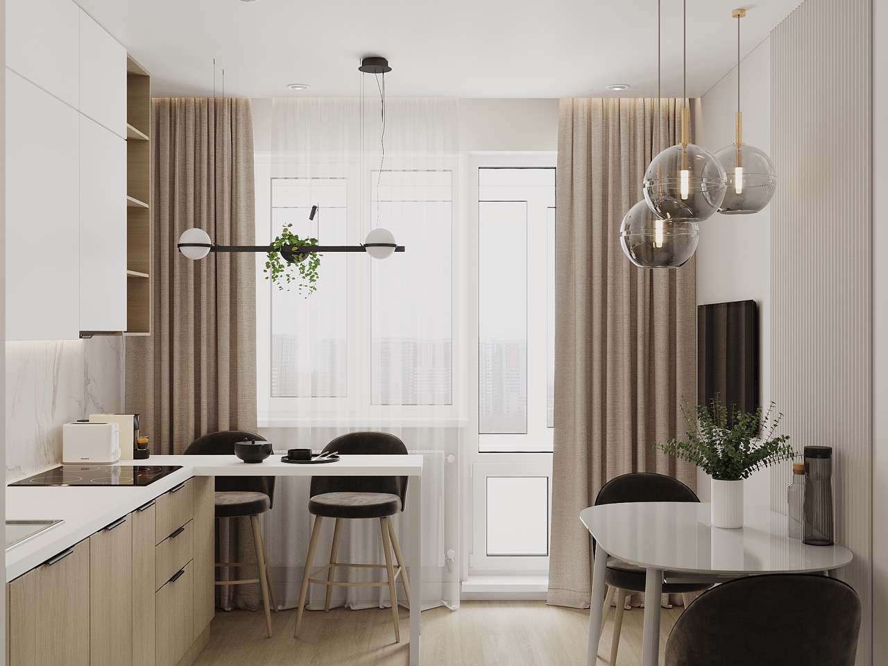 ЖК Lumin, 2 комнаты, 65 м²