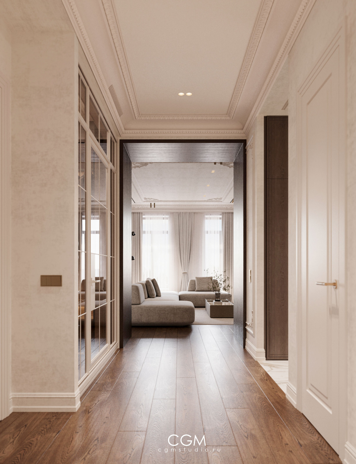 Дизайн квартиры на Третьяковке