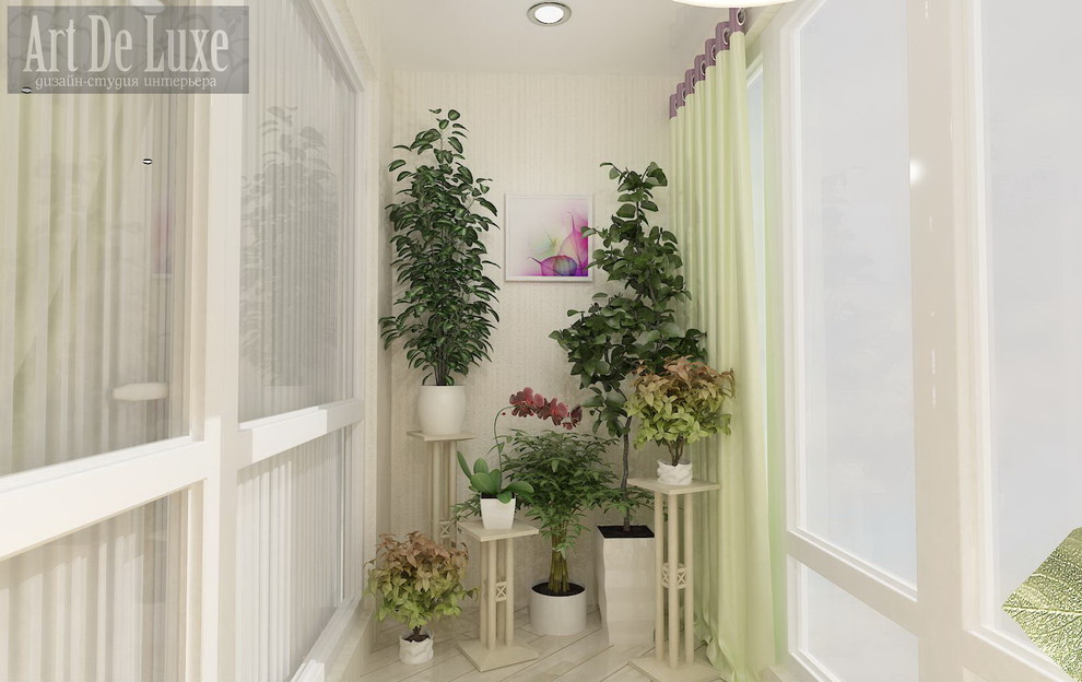 Спальня "в цвету"