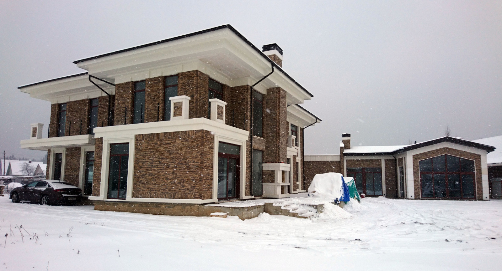 Загородный жилой дом в деревне Тимонино