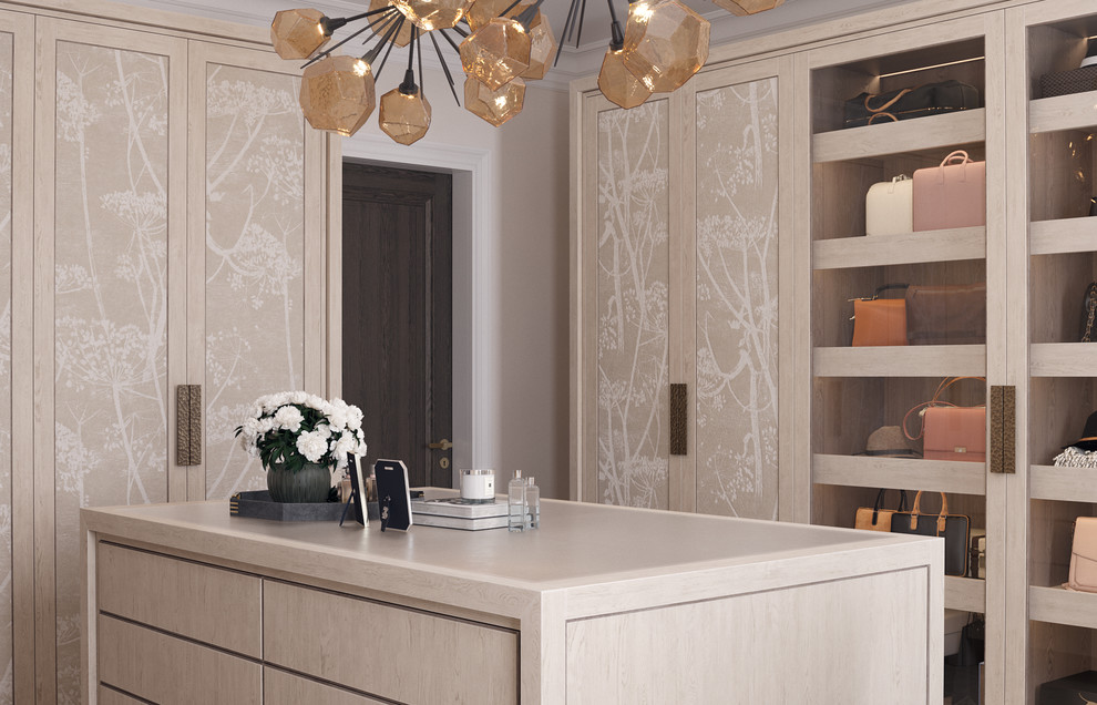 Dressing room in a residential house