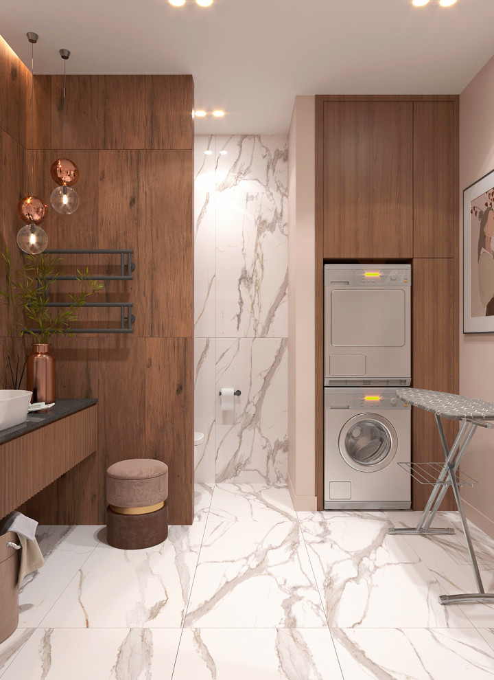 Дизайн трёхкомнатной квартиры 63,3 кв.м