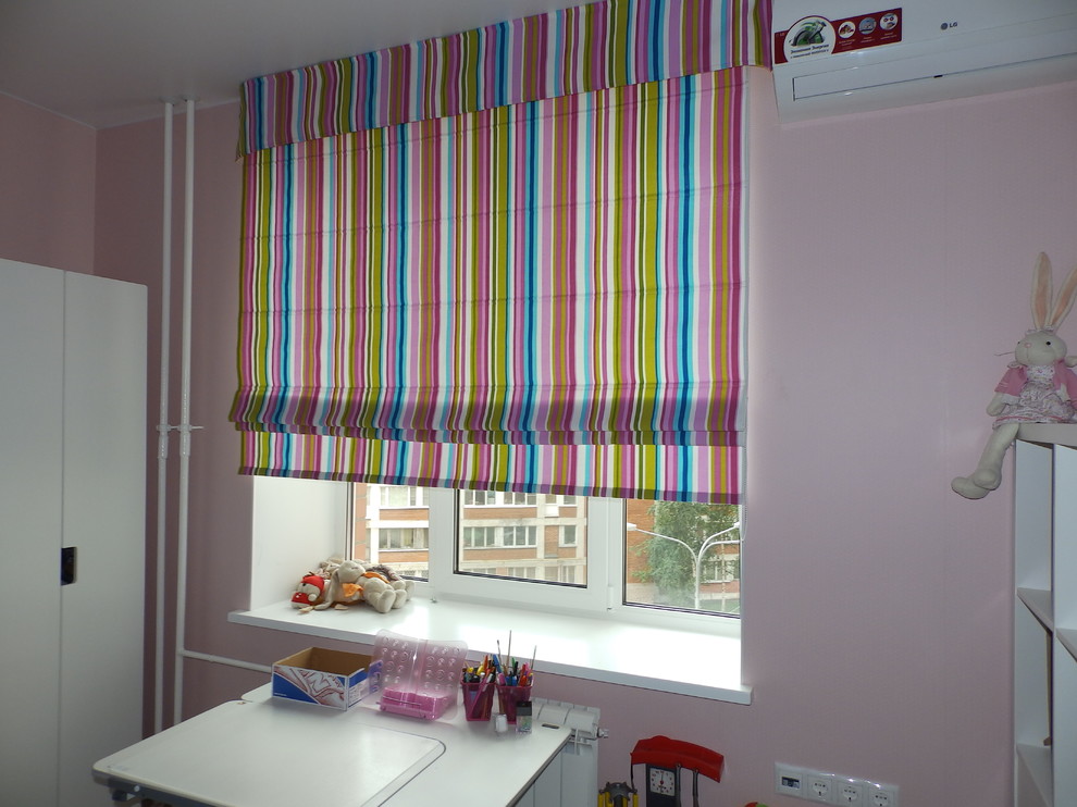 ткани горошек и полоска