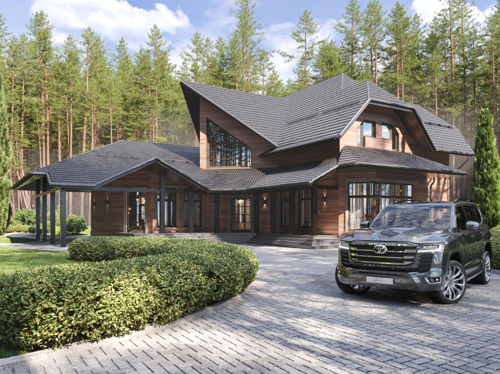 Обложка проекта: Загородный дом в Москве