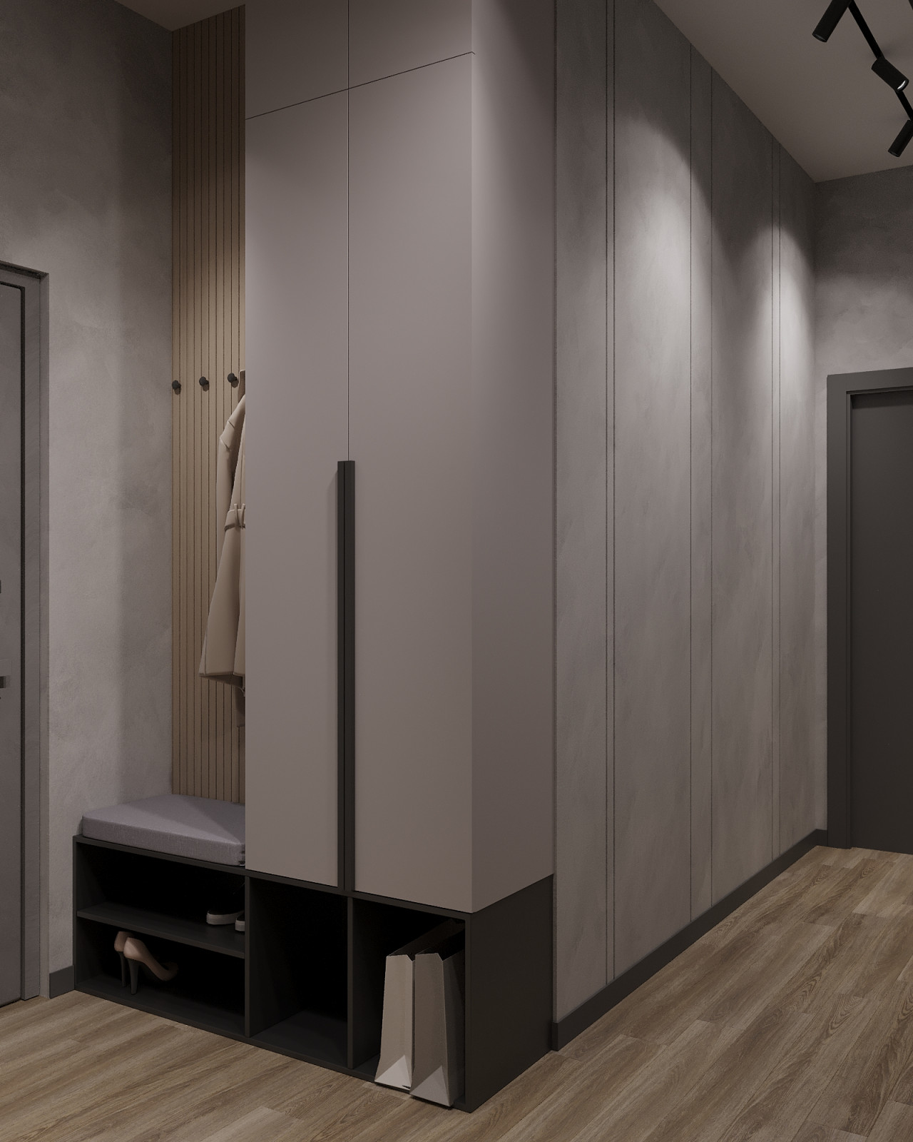 Дизайн 2к квартиры в ЖК Светлана