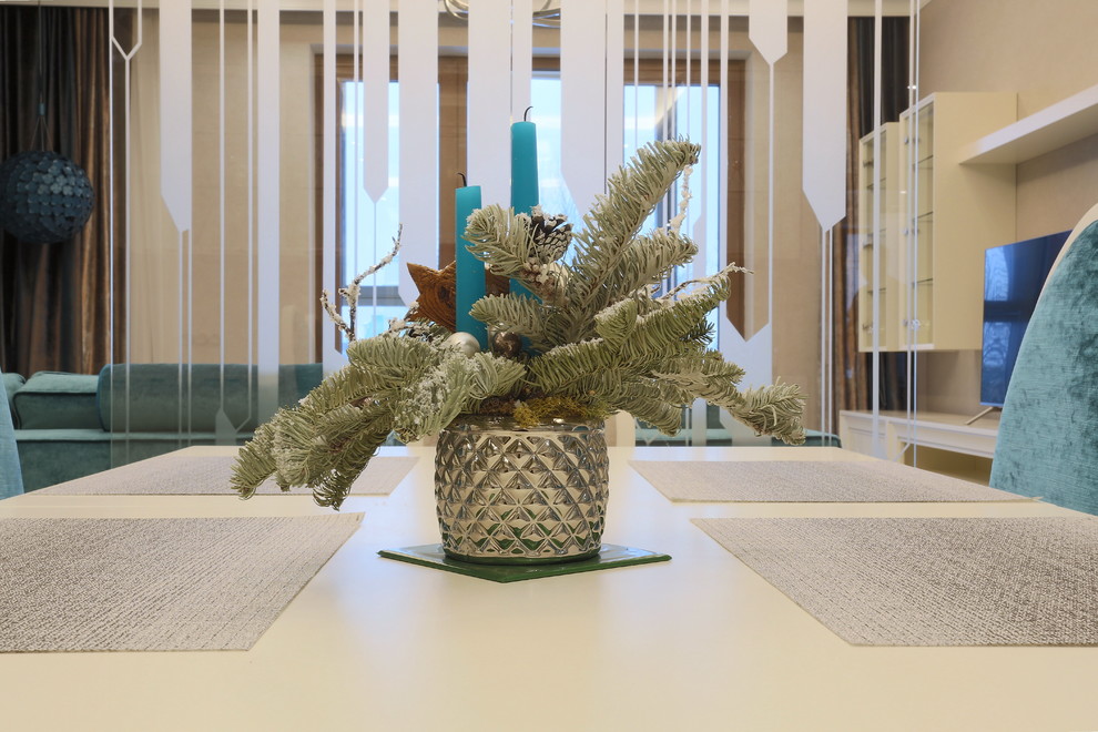 Интерьерная фотосъемка трехкомнатной квартиры на Крестовском