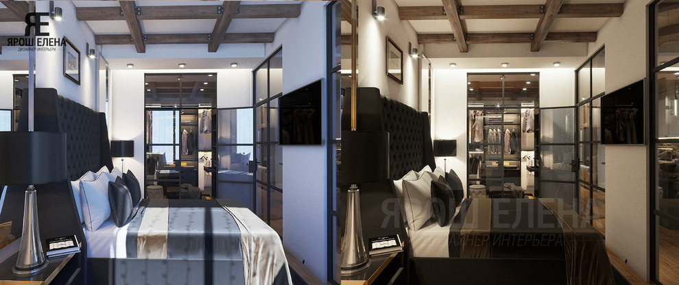 ИНТЕРЬЕР АПАРТАМЕНТОВ В СТИЛЕ LOFT