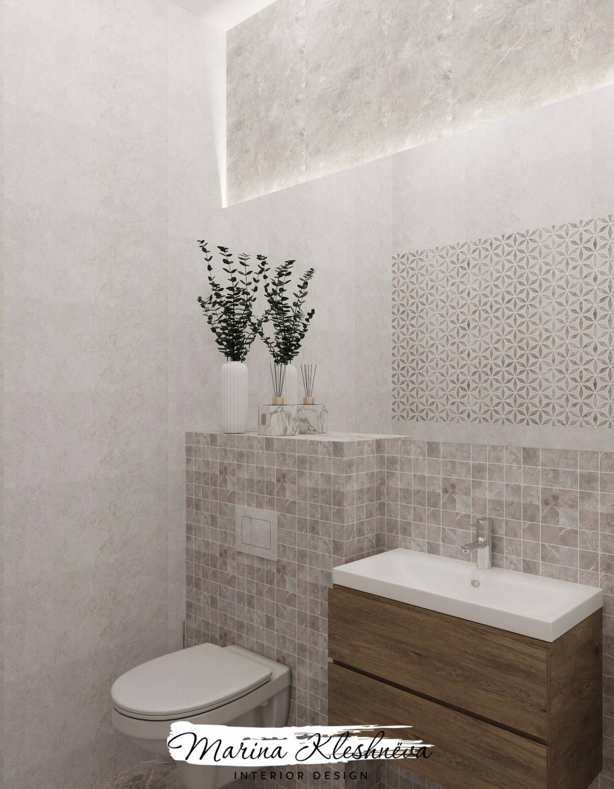 Обложка проекта: Дом в Усть-Заостровке. Гостевой санузел