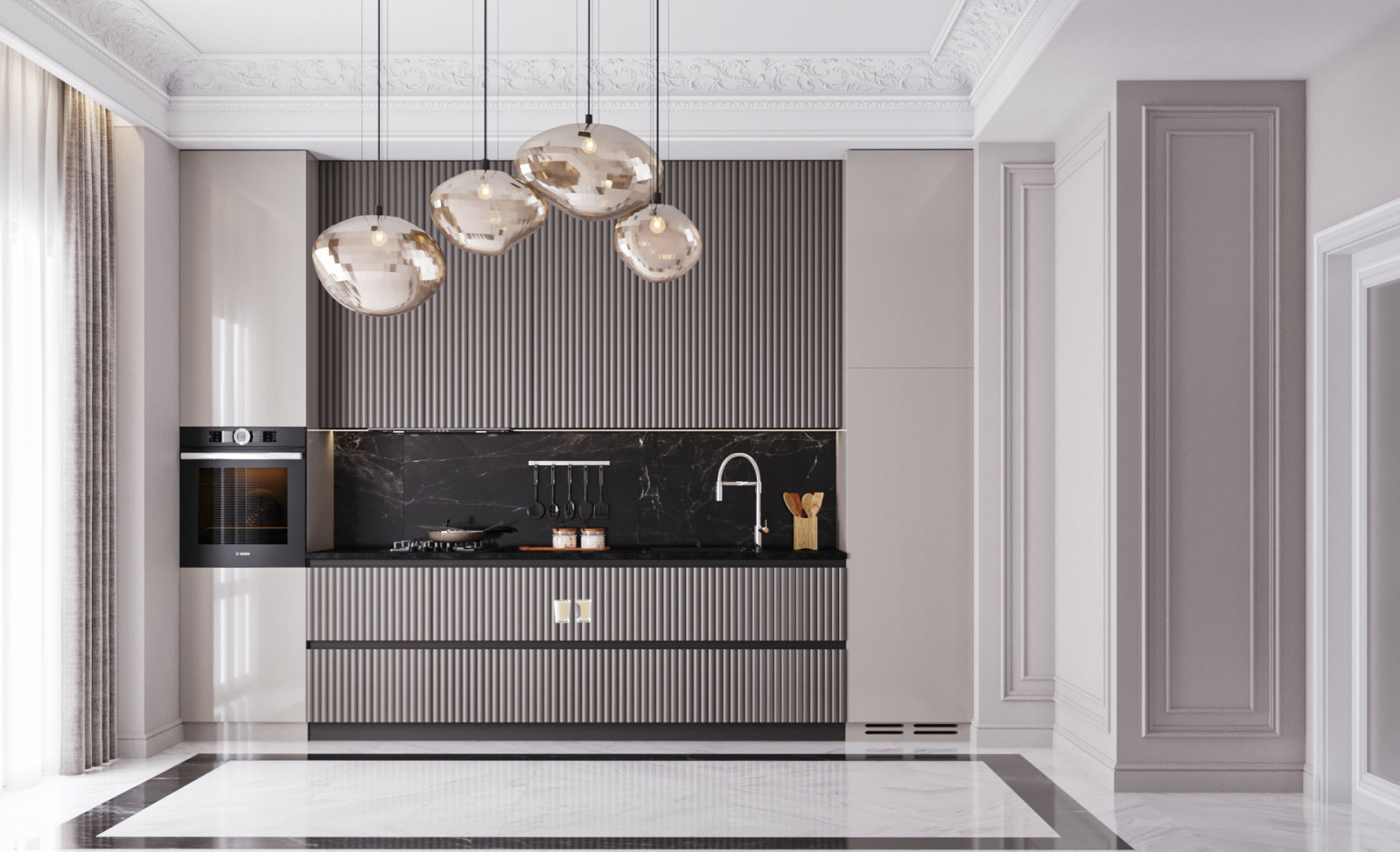 Лаконичная кухня