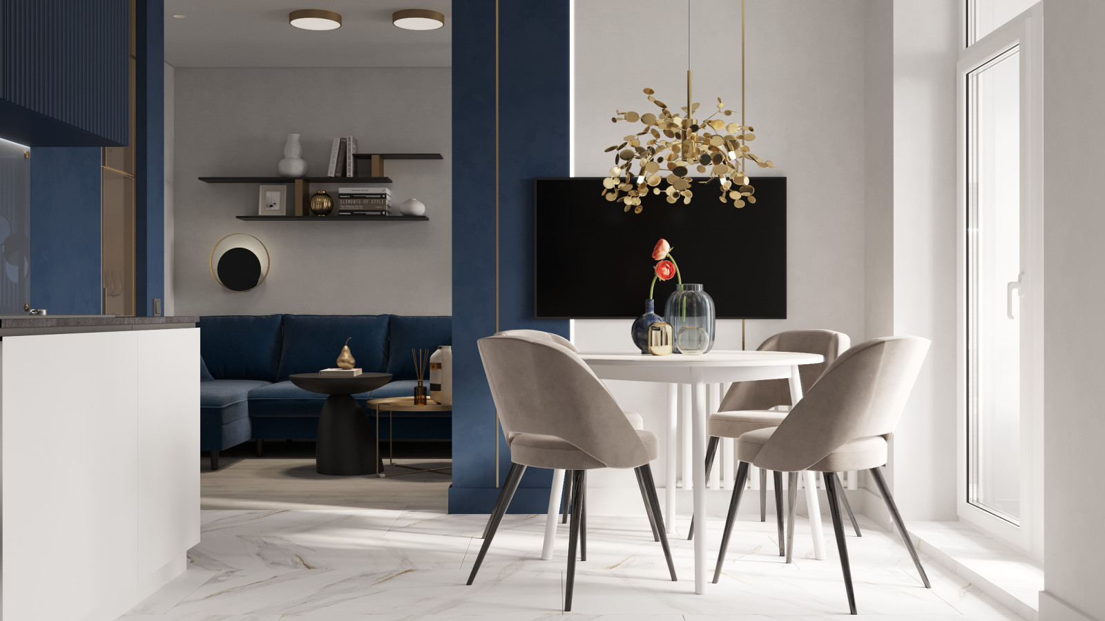 Интерьер квартиры ЖК ART CITY