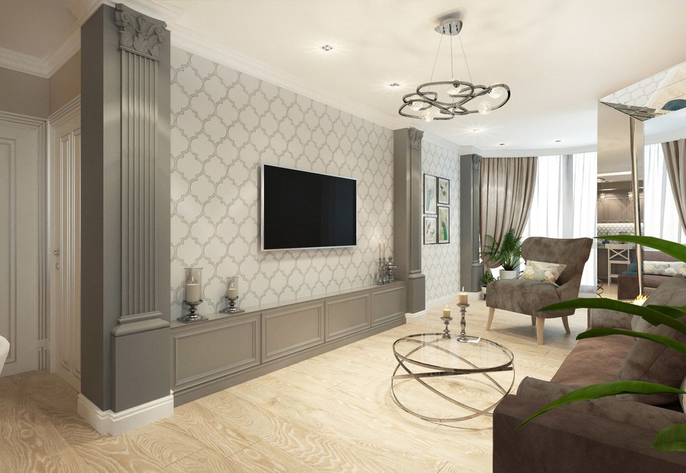 Дизайн квартиры в ЖК Красная Горка (73 кв.м)