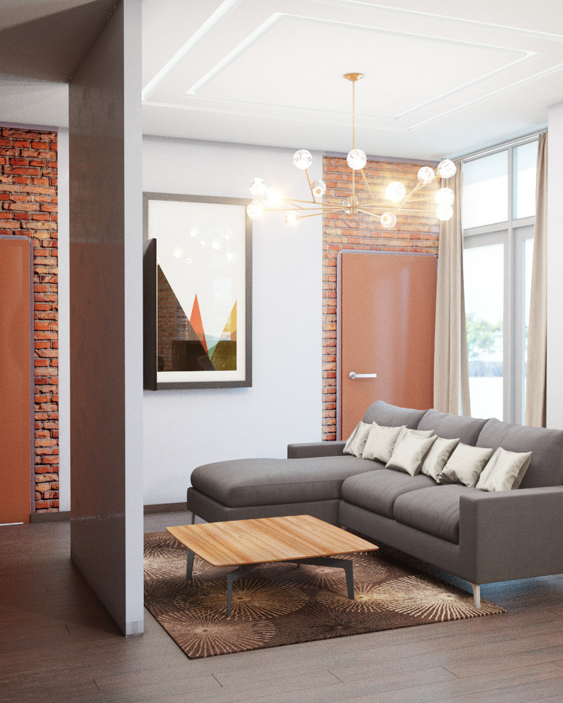 Дизайн-проект двухкомнатной квартиры площадью 74 м2