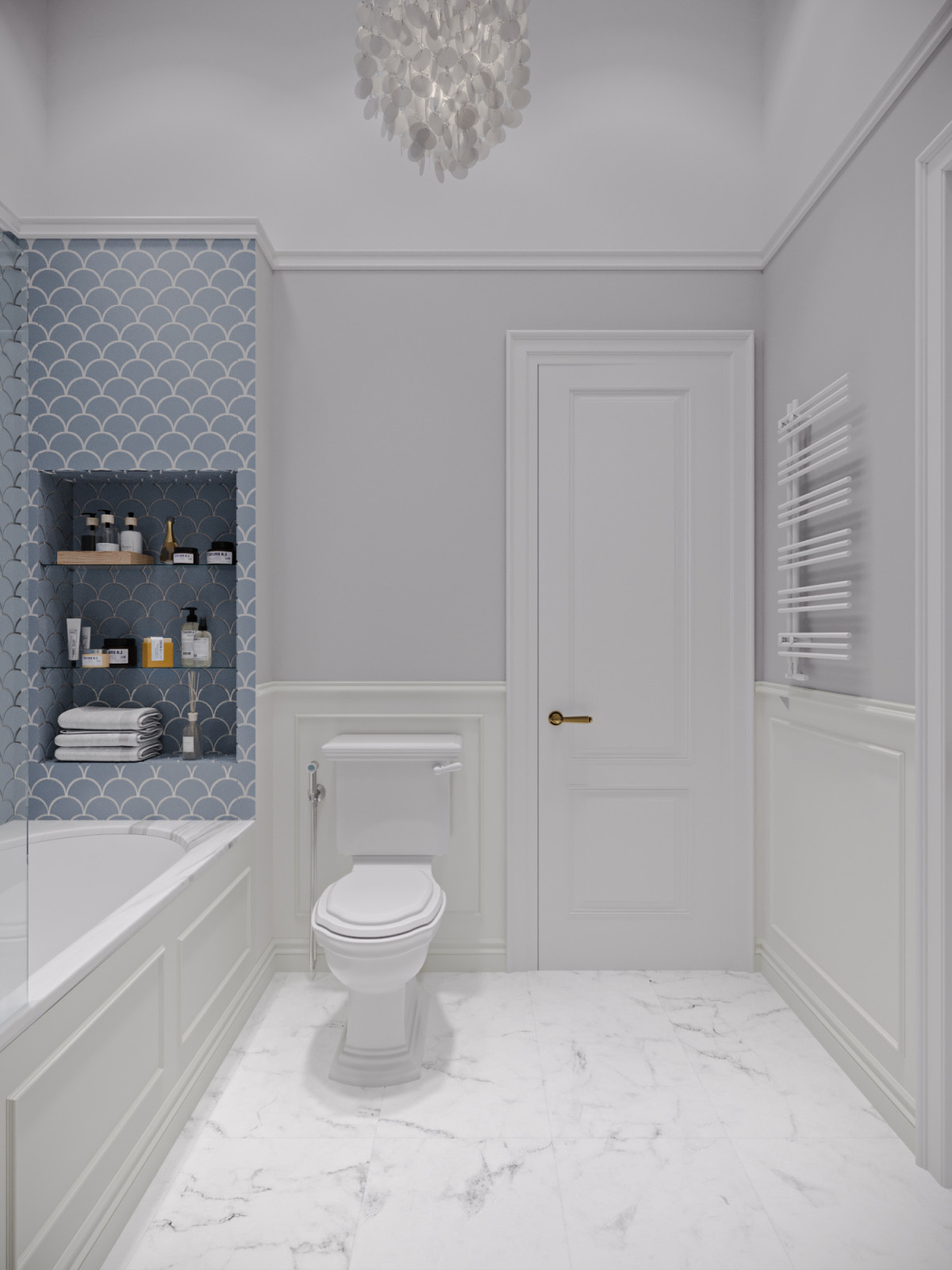 Французский стиль в доходном доме