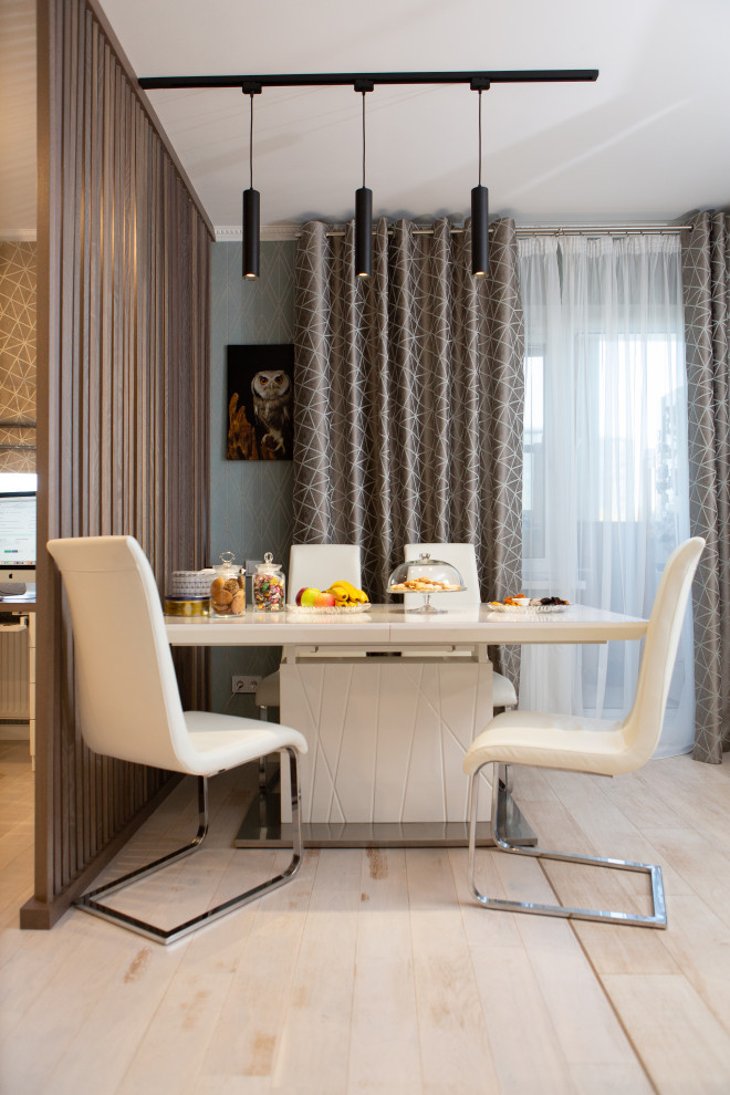 Квартира на Уделке в бирюзовых тонах