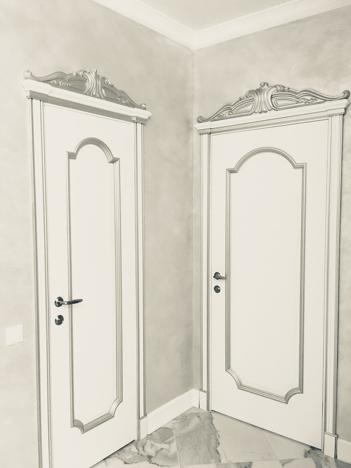 Декоративные краски и штукатурки в интерьере