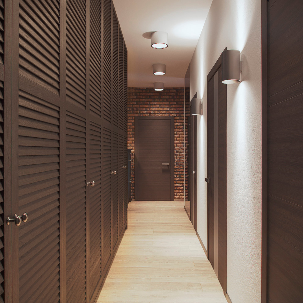 Современный интерьер с элементами лофт