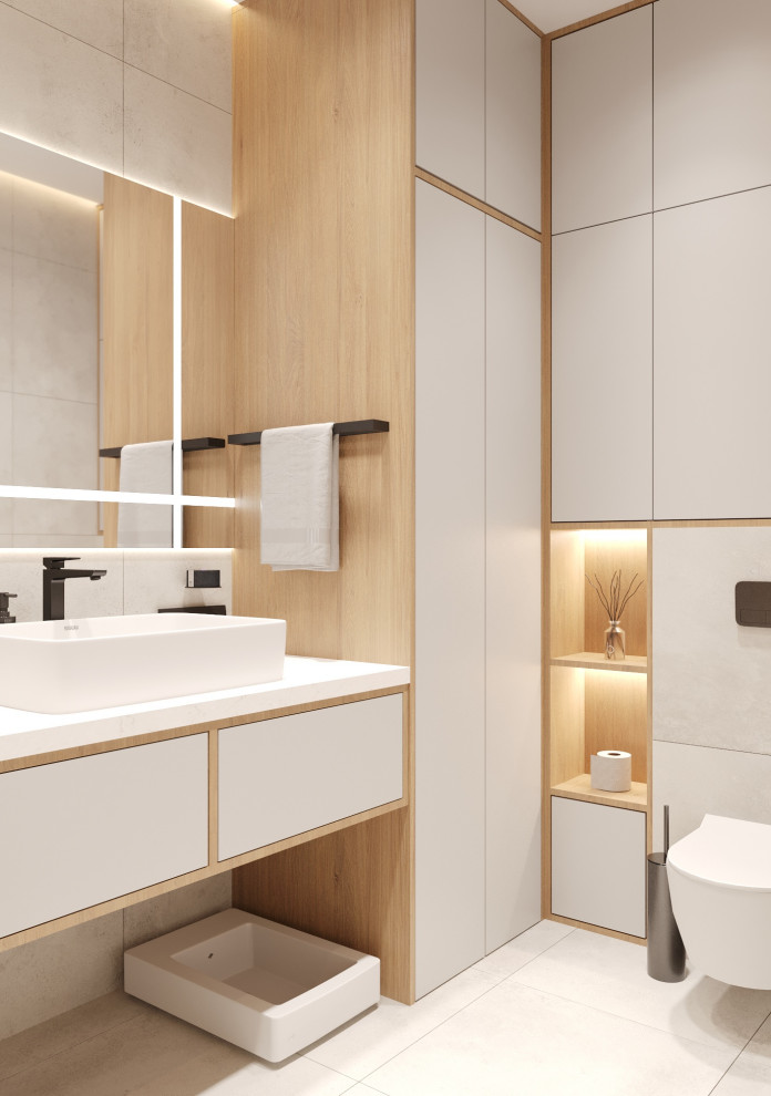 Санузел в ЖК Александровский