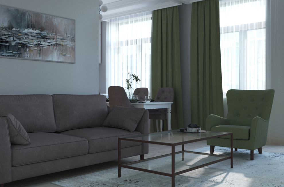 Дизайн-проект 3-х комнатной квартиры