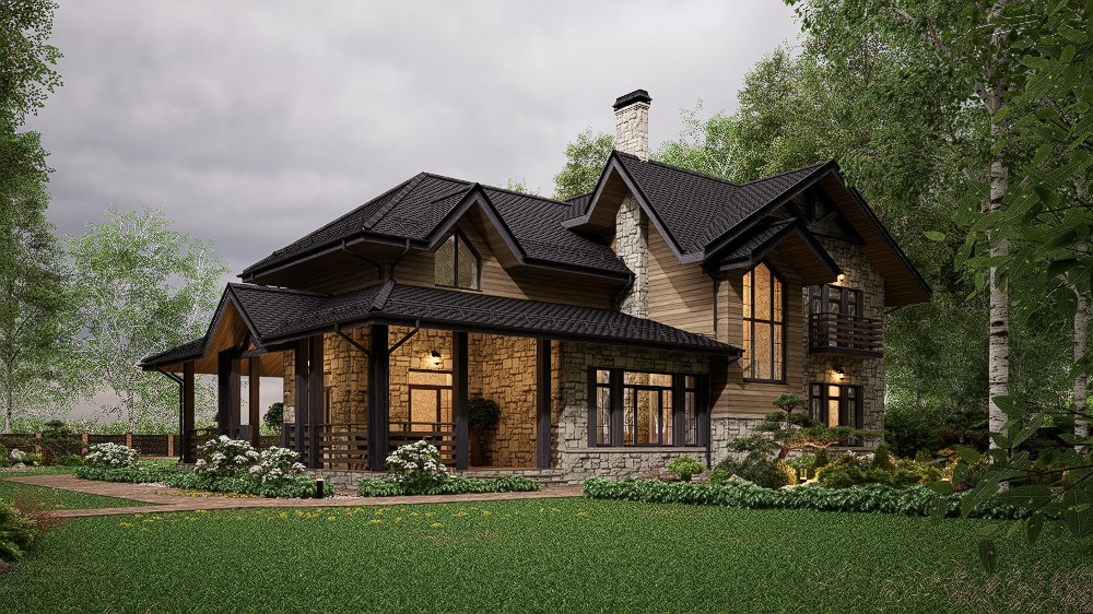 Особняк на берегу тихой реки