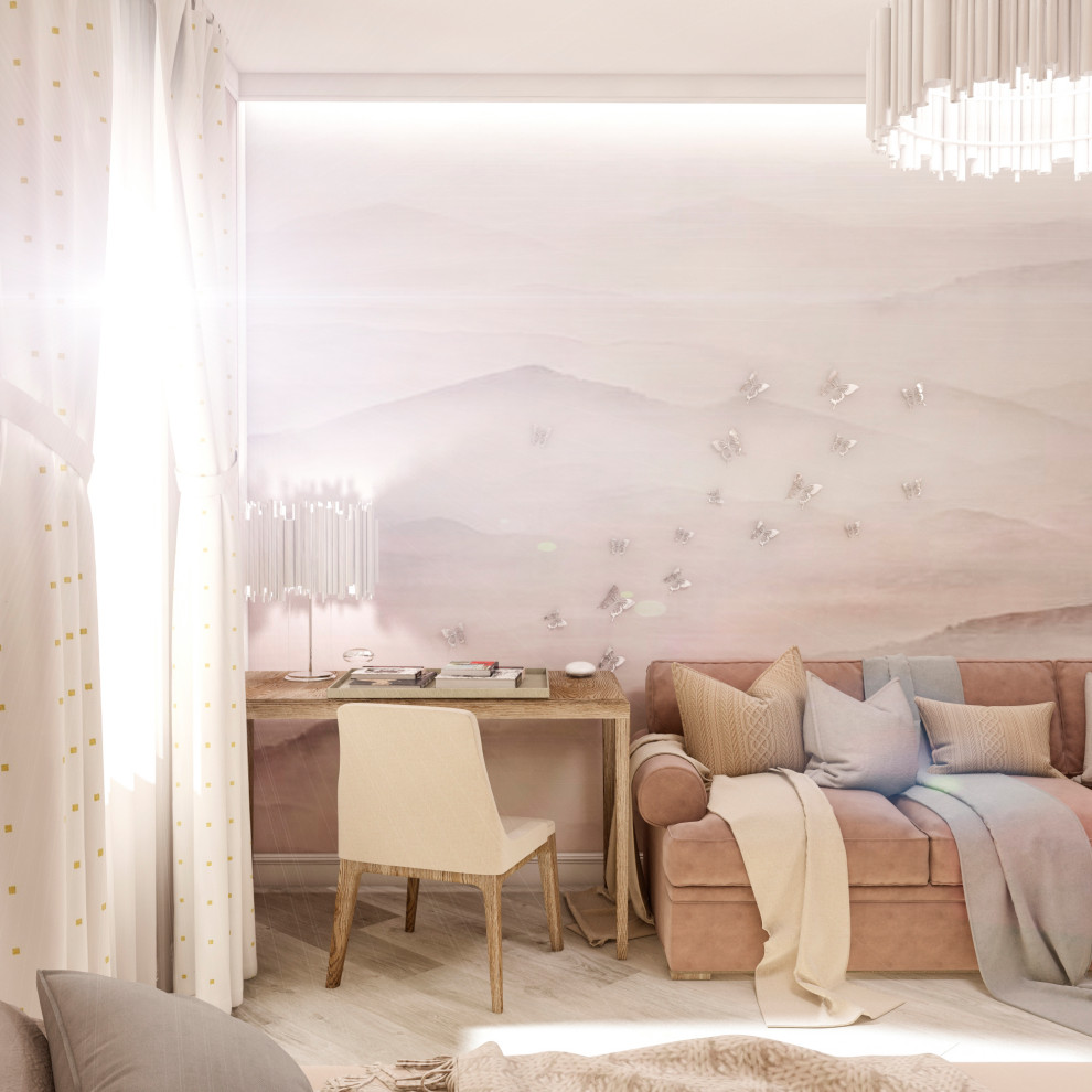 Интерьер загородного дома "Весенняя"