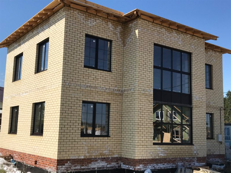 Дом из газоблоков