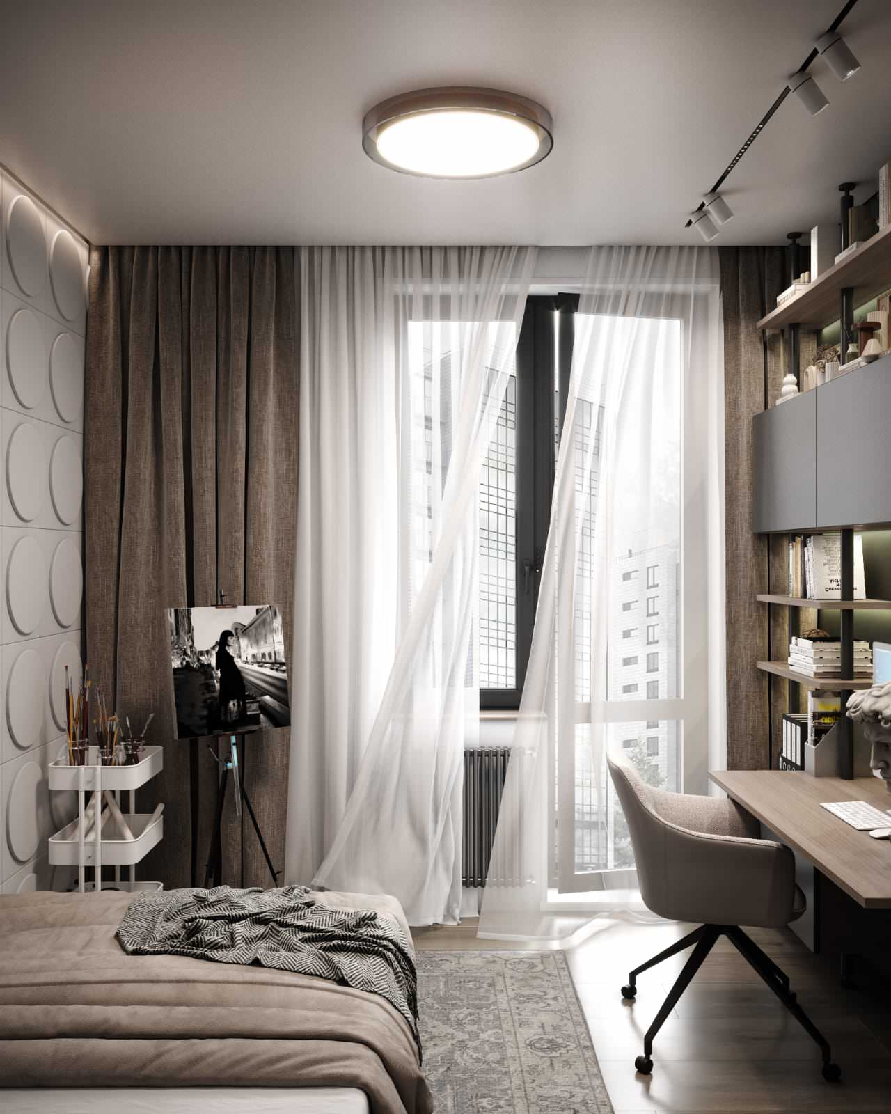 Дизайн квартиры в ЖК "Притяжение"