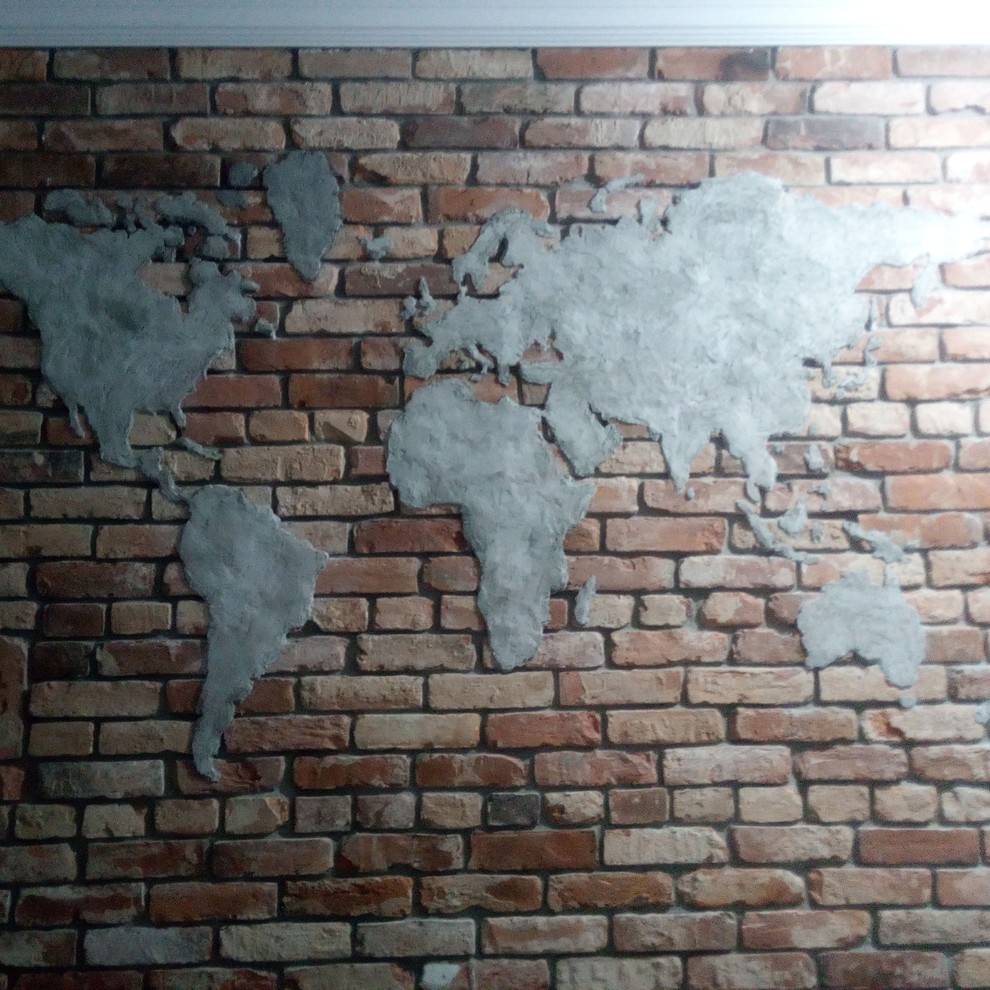 Обложка проекта: карта мира