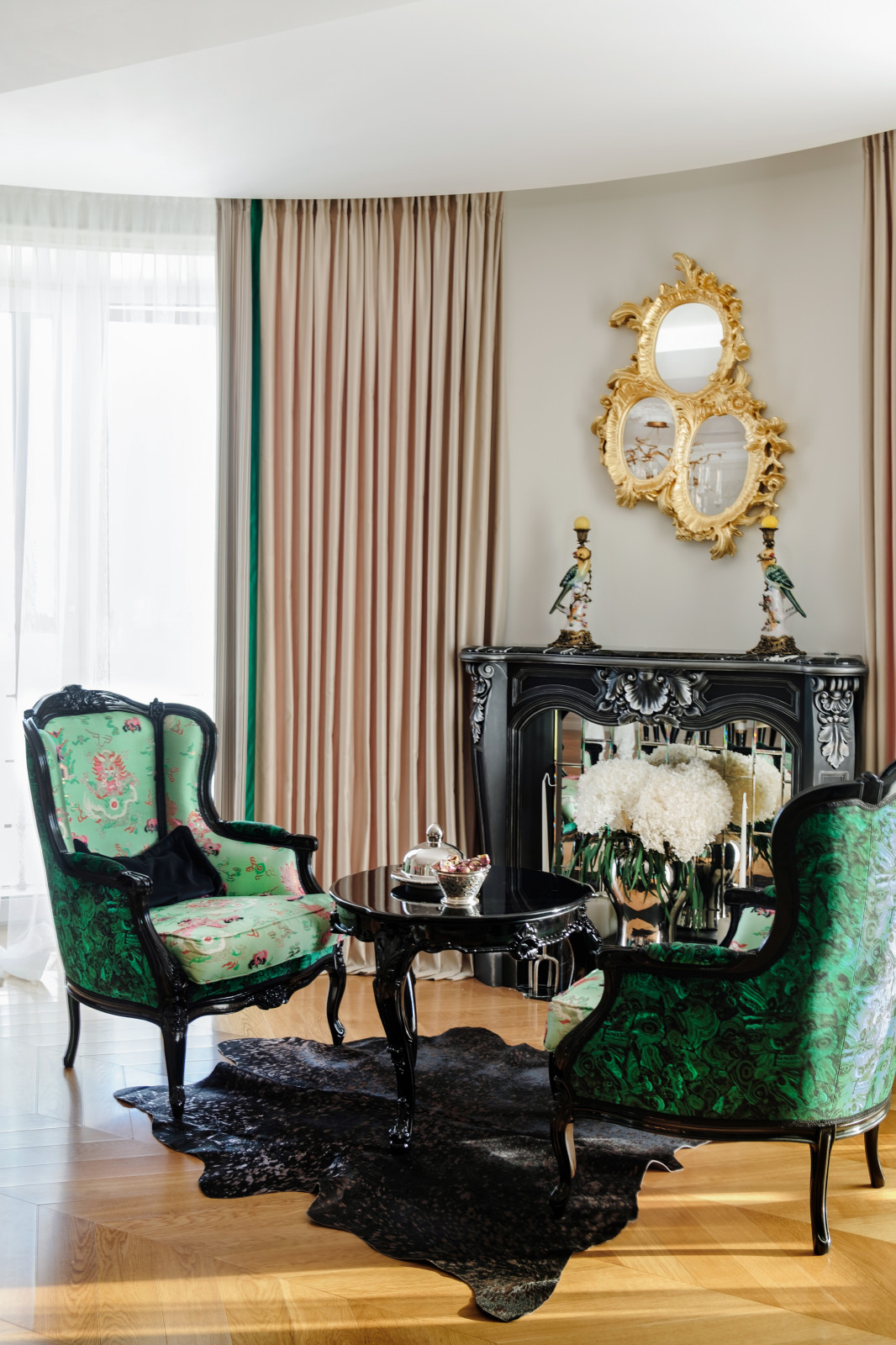 Квартира с восточными мотивами