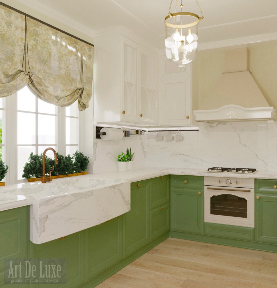 Обложка проекта: Кухня в частном доме, вариант 2