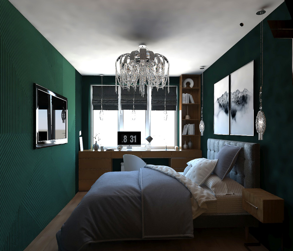 проходная кухня-студия