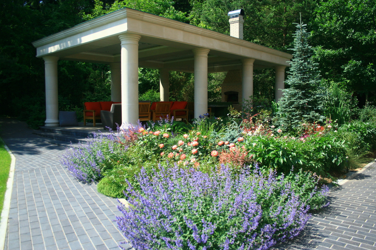 Сад в английском стиле