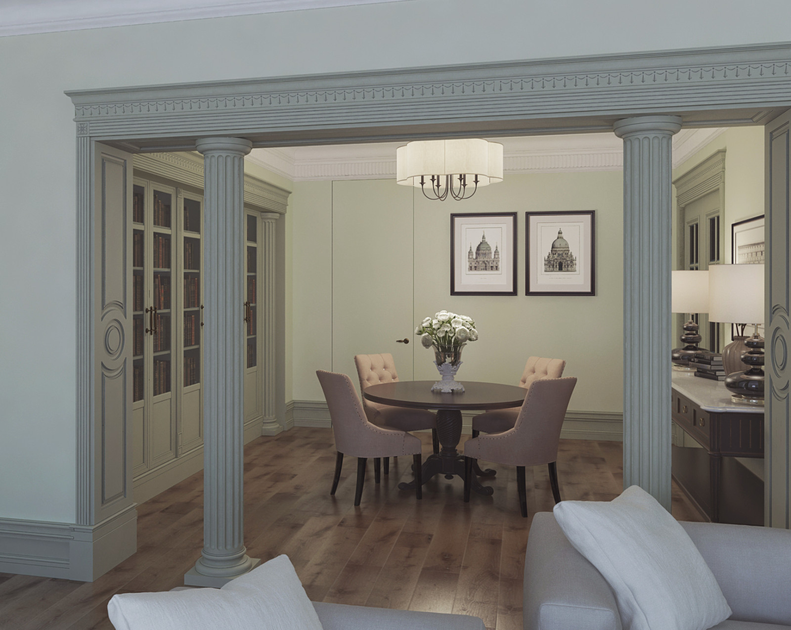 Обложка проекта: Старый фонд. Квартира на Английской набережной