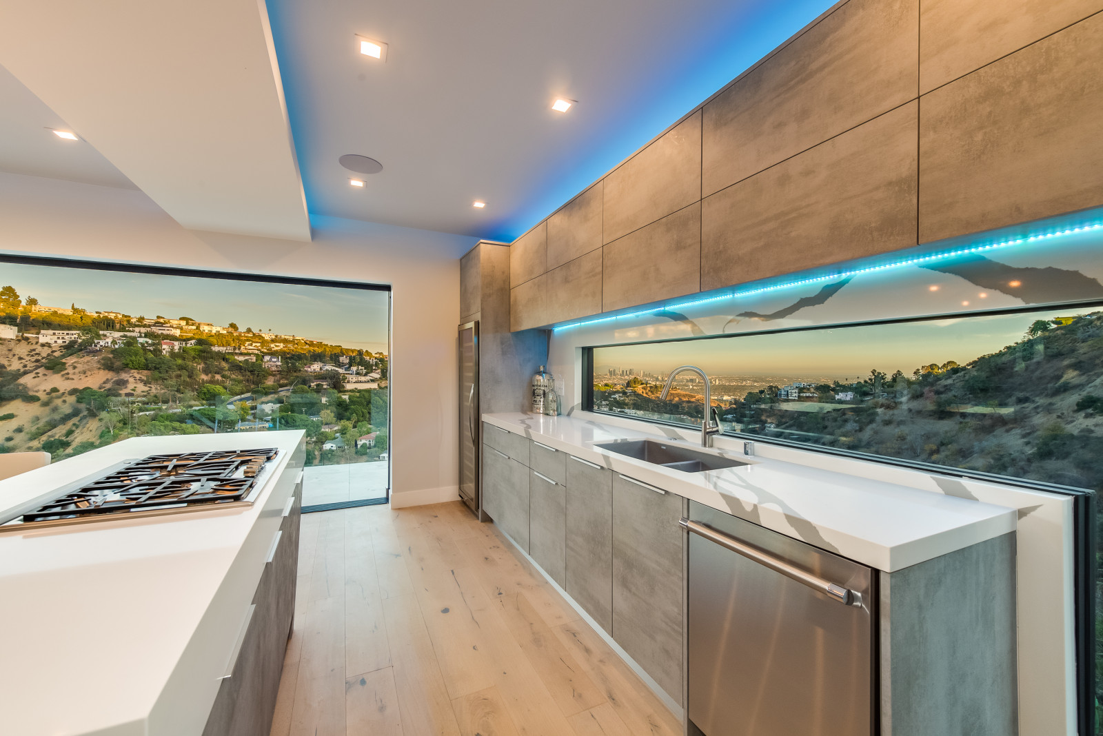 Современный дом в Вэст Голливуд, Лос-Анжелес, Калифорния