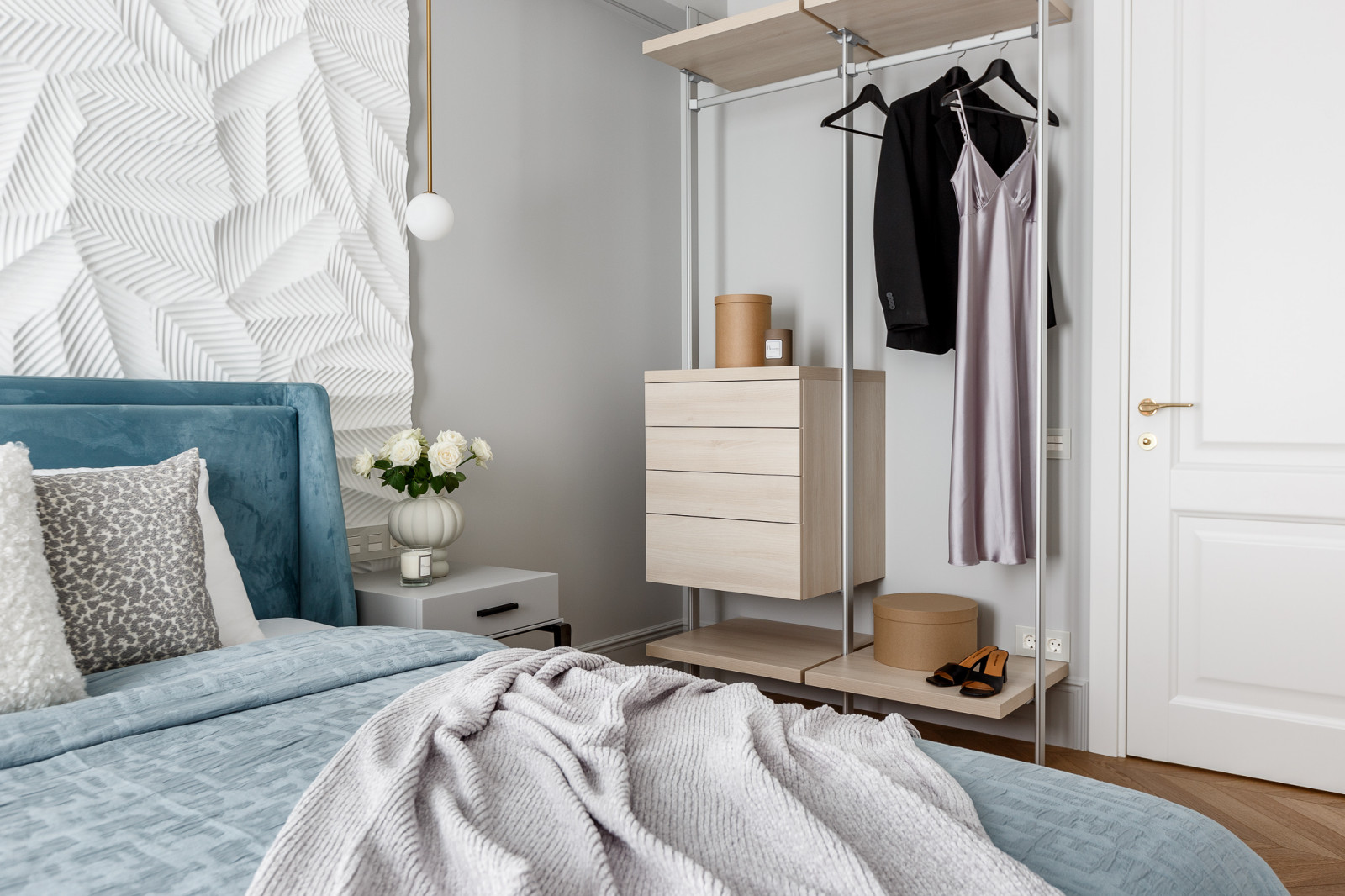 Реализованный дизайн проект квартиры в ЖК "Горный"