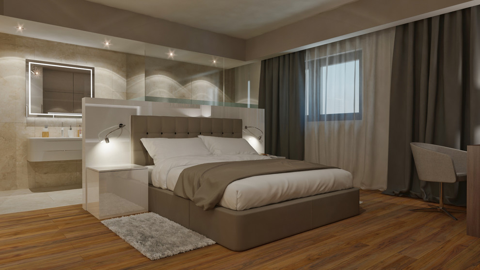 Дизайн квартиры-студии у моря