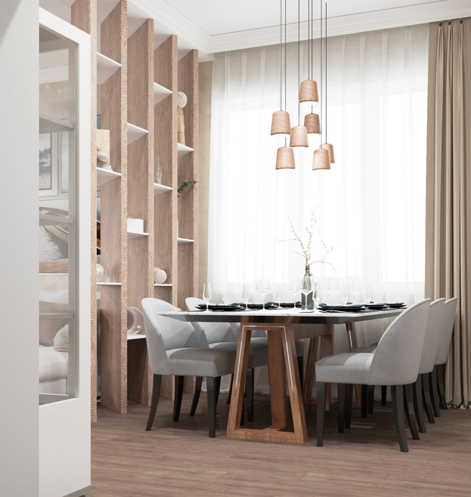 Дизайн гостиной с эркером