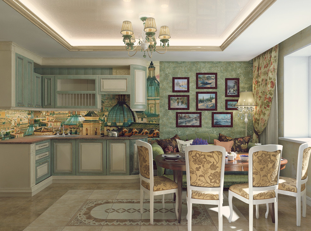 Дизайн квартиры с элементами классики в г. Екатеринбурге