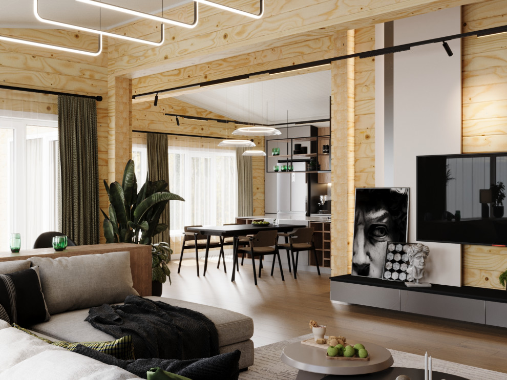 Дом из клееного бруса