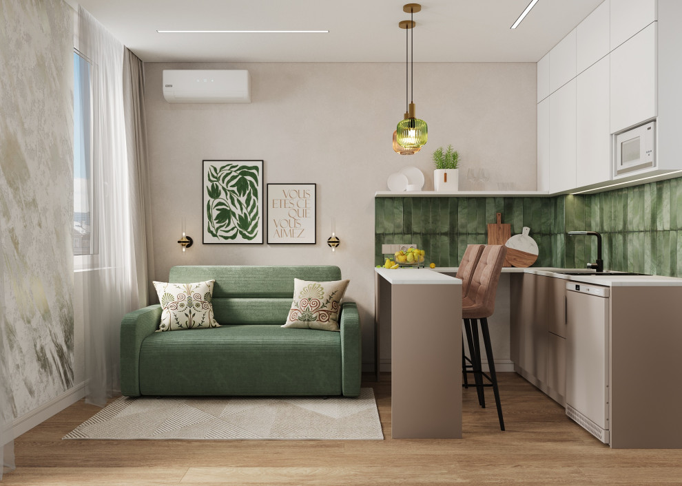 Обложка проекта: Квартира студия для аренды