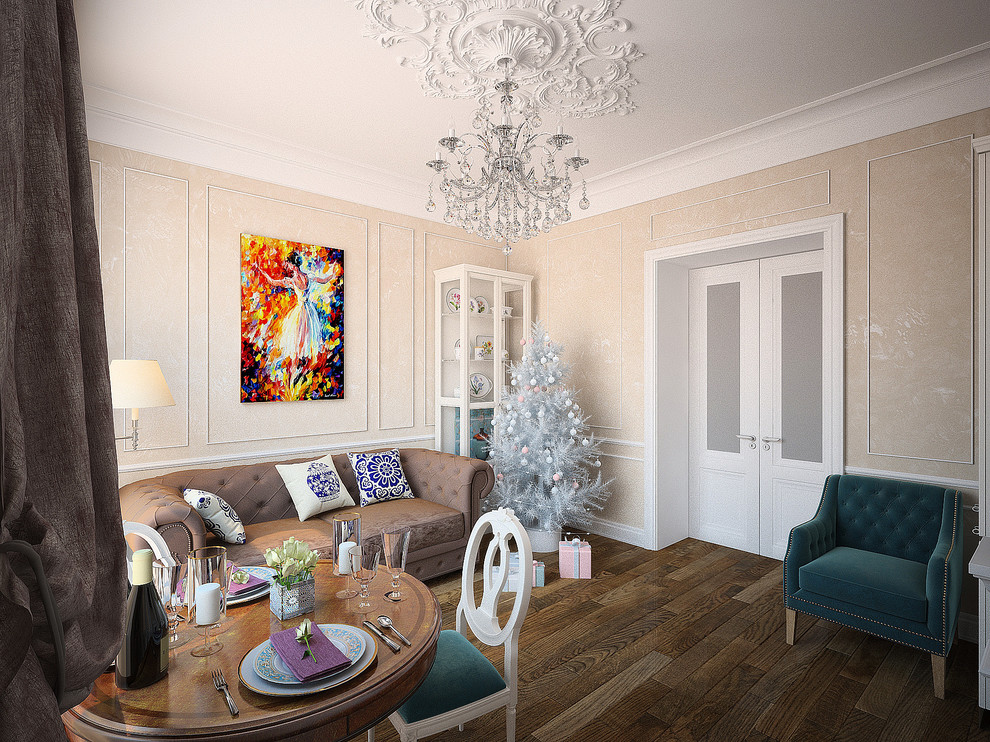 Проект двухкомнатной квартиры в сталинском доме