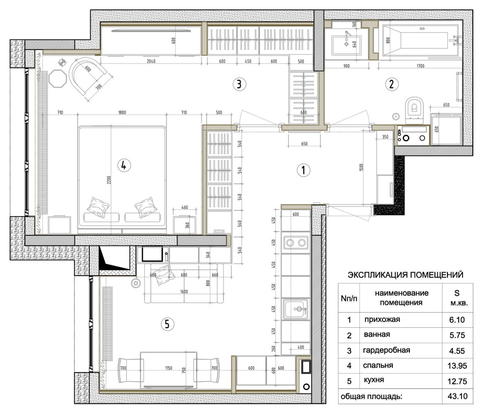 Обложка проекта: ЖК Сказка. Таунхаус. 43 м.кв.