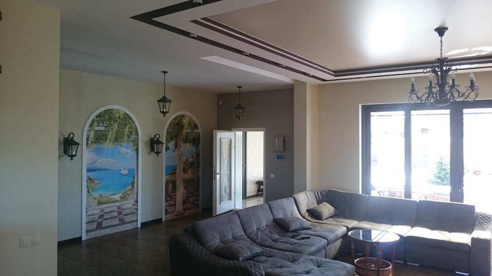 ФОТО ГОТОВОГО РЕМОНТА ПО ДИЗАЙН-ПРОЕКТУ В КОТТЕДЖЕ, г. КРАСНОДАР