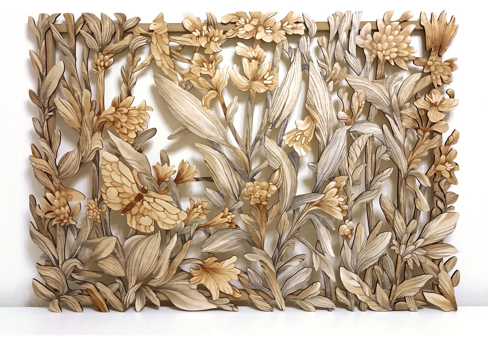 Комплект декора в гостиную «Флора»