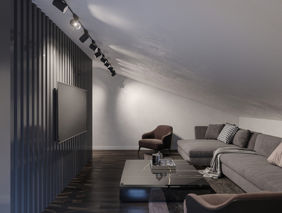 Дизайн интерьера таунхауса (дер.Глазково)