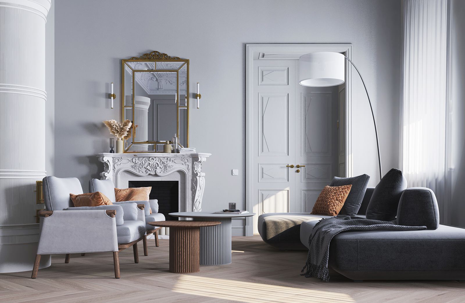 Спальня-гостиная