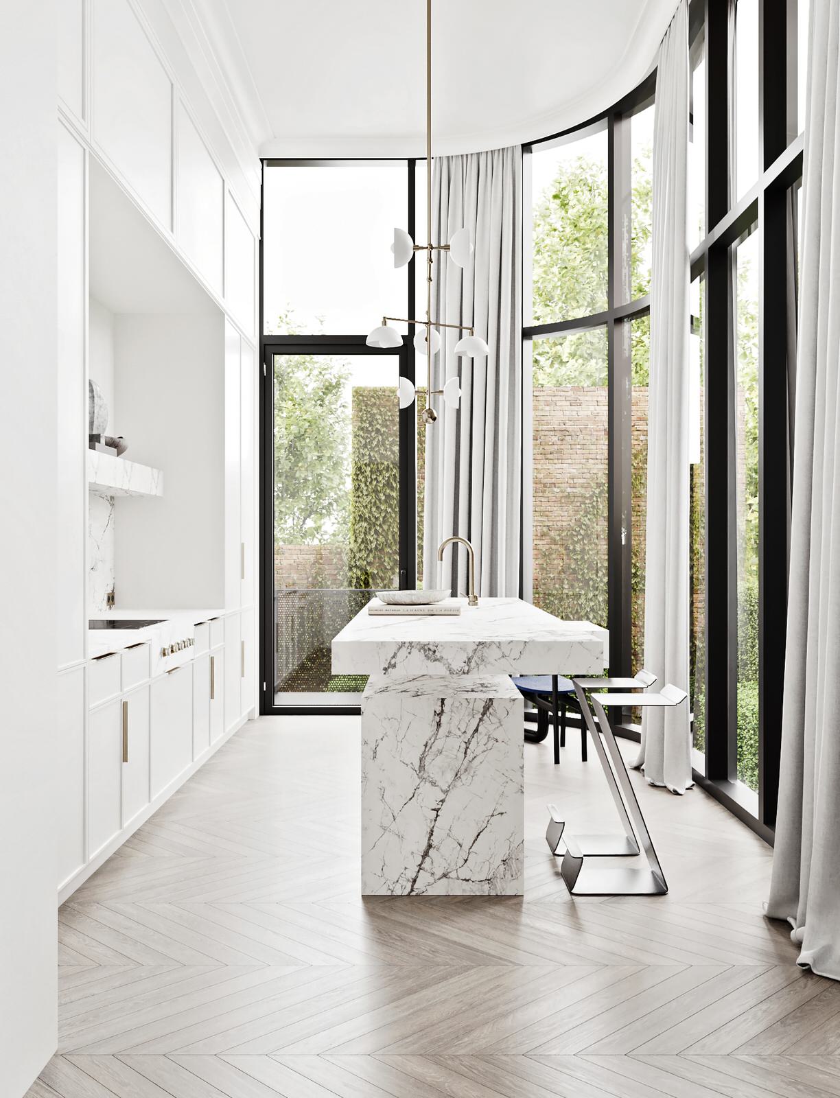 Townhouse Hymans – Luxurious Duplex in the Heart of Brussels: Combining Timeless