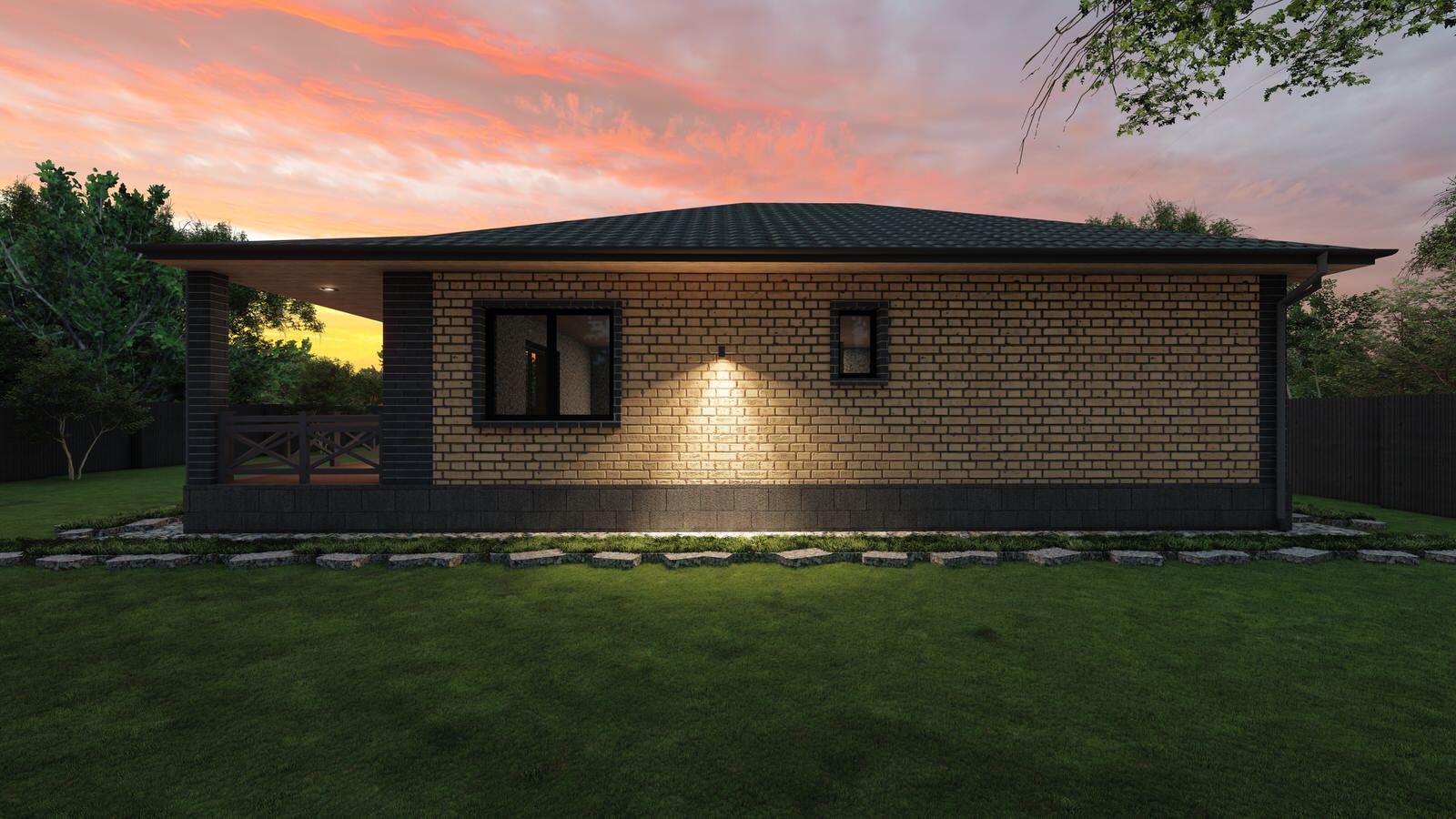 Дизайн фасада дома