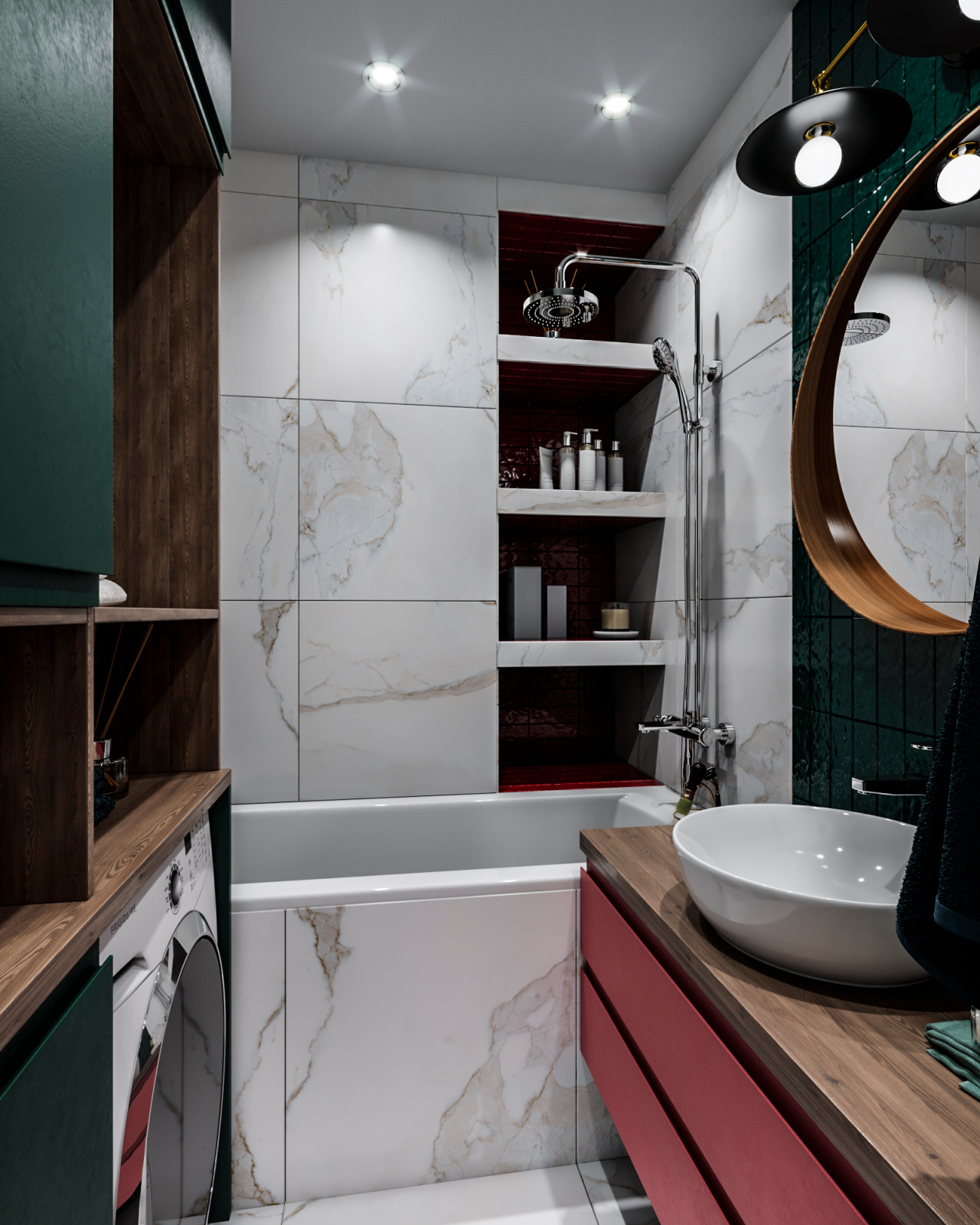 Проект однокомнатной квартиры 45,7 кв.м. в Москве