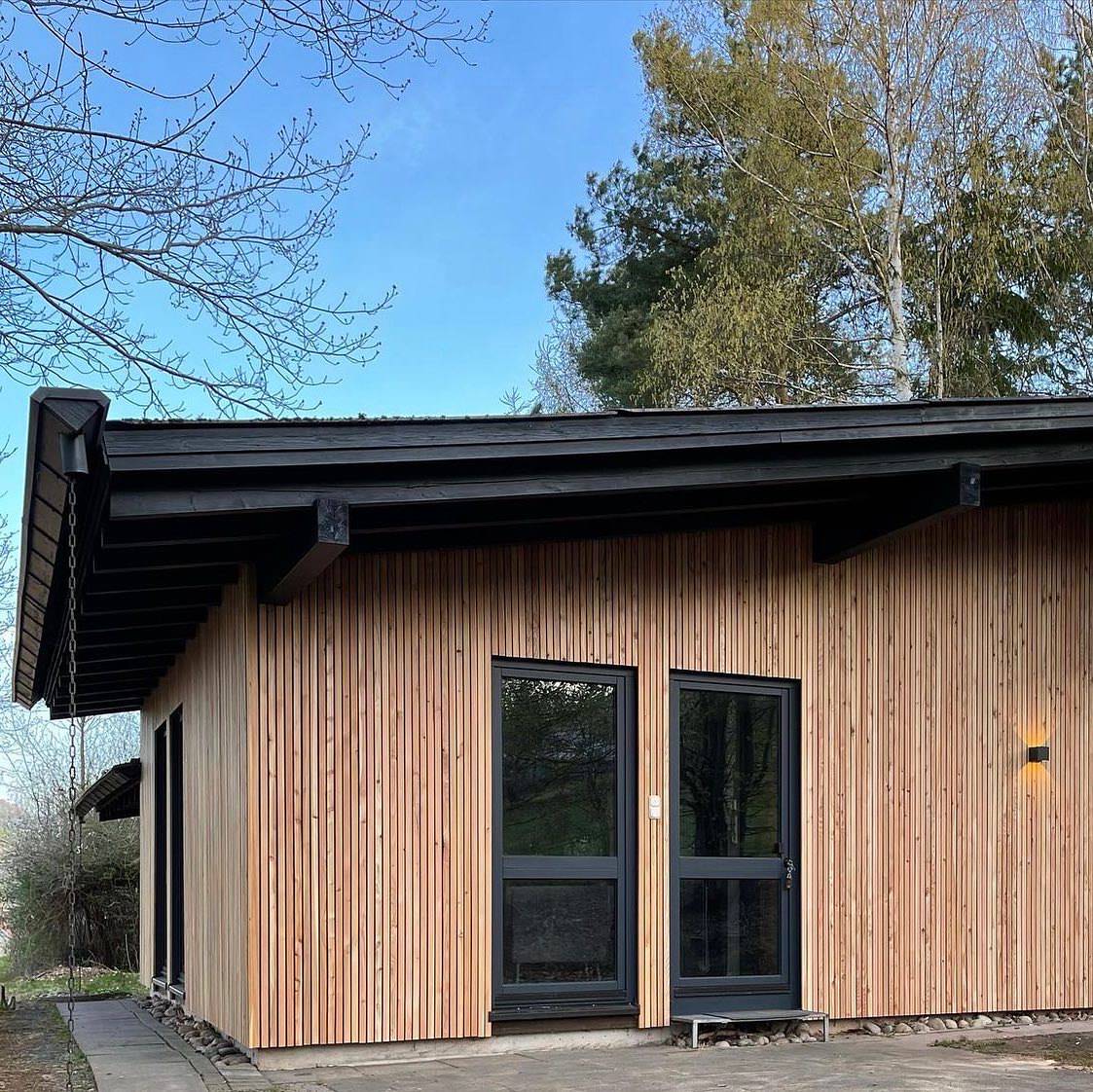 Одноэтажный загородный дом