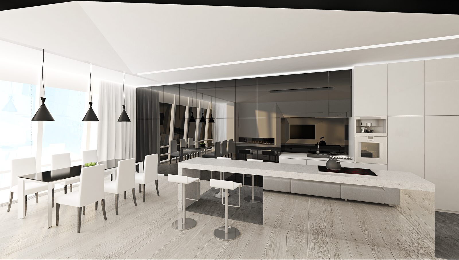 3D проект квартира "Садовые кварталы"